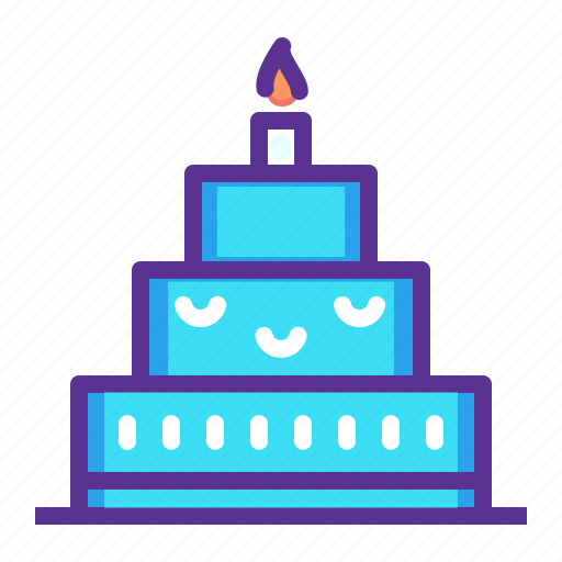 Birthday, cake, candle, celebrate, celebration, christmas, new year icon - Download on Iconfinder