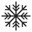 christmas, holiday, ice, snow, snowflake, snowflake icon, winter icon 