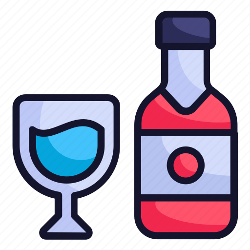 Drinking, beer, beverage, wine, glass, drink, new year icon - Download on Iconfinder