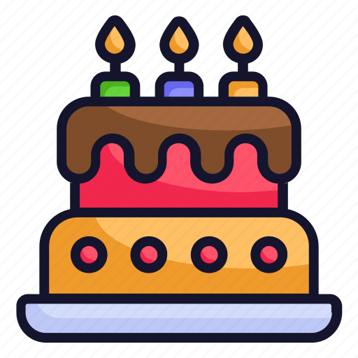 Cake, celebration, holiday, new year, birthday icon - Download on Iconfinder