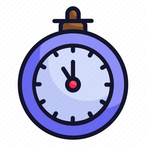 Clock, midnight, new year, time icon - Download on Iconfinder