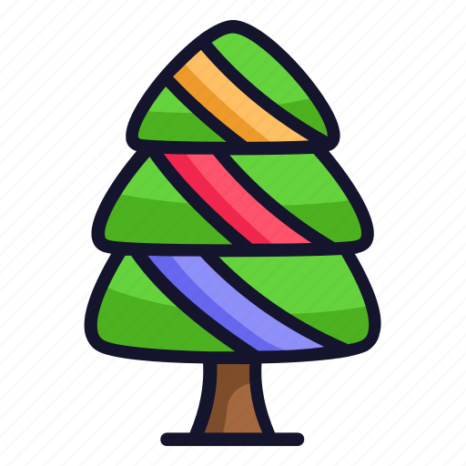 Christmas, decoration, forest, pine, tree icon - Download on Iconfinder