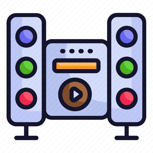 Dj, music, party, new year, audio, sound icon - Download on Iconfinder