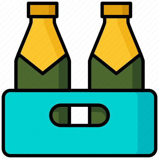 Happy new year, drink, bottles, alcohol, champagne icon - Download on Iconfinder