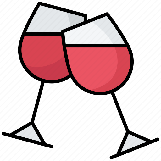 Happy new year, champagne, drink, cheers, alcohol icon - Download on Iconfinder