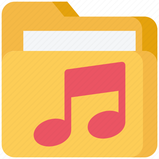 Happy new year, folder, music, party icon - Download on Iconfinder