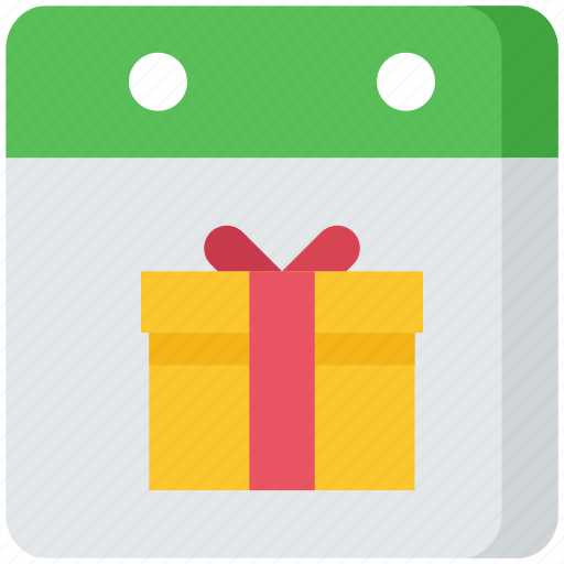 Happy new year, calendar, gift, event, celebration icon - Download on Iconfinder