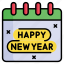 happy new year, celebration, time and date, calendar, party, schedule, event 