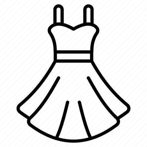 Dress, boutique, costume, frock, garment, apparel, party icon - Download on Iconfinder