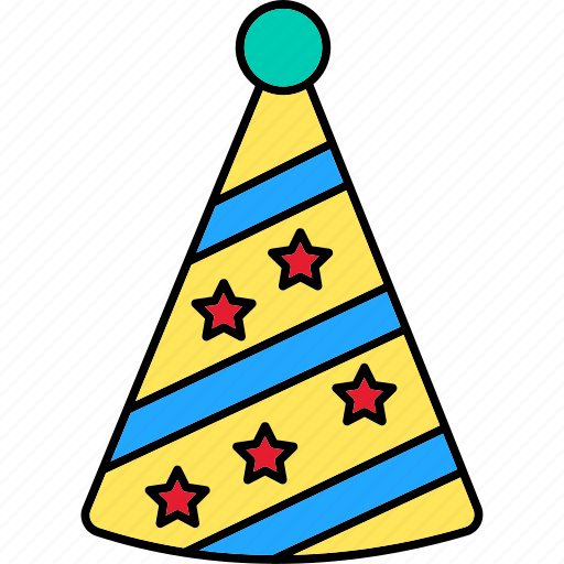 Birthday cap, party cap, hat, party, party hat, cap, celebration icon - Download on Iconfinder