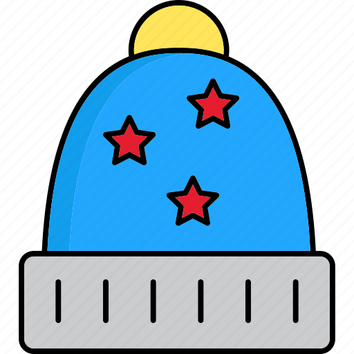 Bobble hat, winter-hat, cap, hat, wooly-hat, beanies, ski-hat icon - Download on Iconfinder
