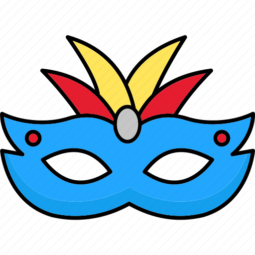 Carnival mask, mask, party-mask, eye-mask, face-mask, carnival, party icon - Download on Iconfinder