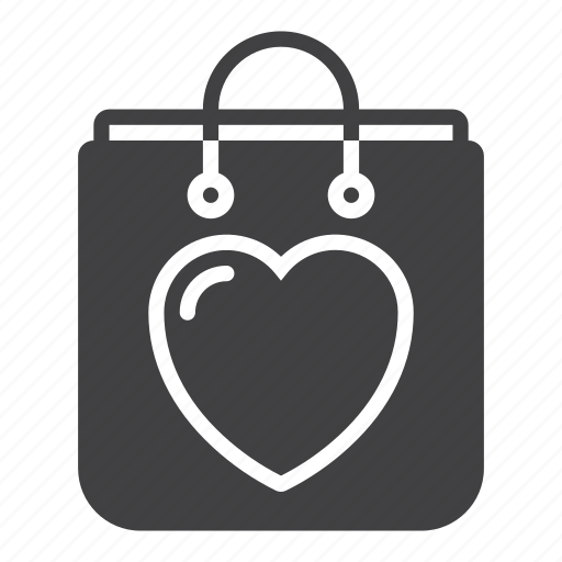 Bag, heart, love, shopping icon - Download on Iconfinder