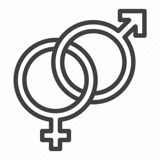 Female, gender, heterosexual, love, male, sex icon - Download on Iconfinder