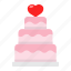 cake, holiday, love, romantic, stacked, valentine, wedding 
