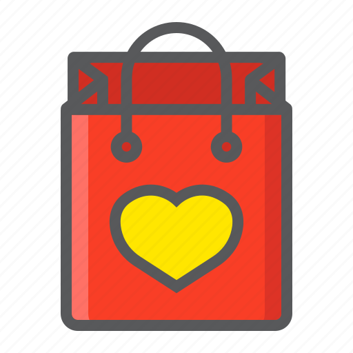 Bag, heart, holiday, love, romantic, shopping, valentine icon - Download on Iconfinder
