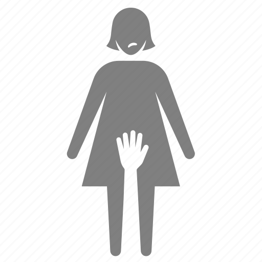 Assault, harassment, inappropriate, molest, threaten, sexual, victim icon - Download on Iconfinder