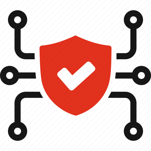 Cyber security, cyber, security, lock, internet, connection, network protection icon - Download on Iconfinder