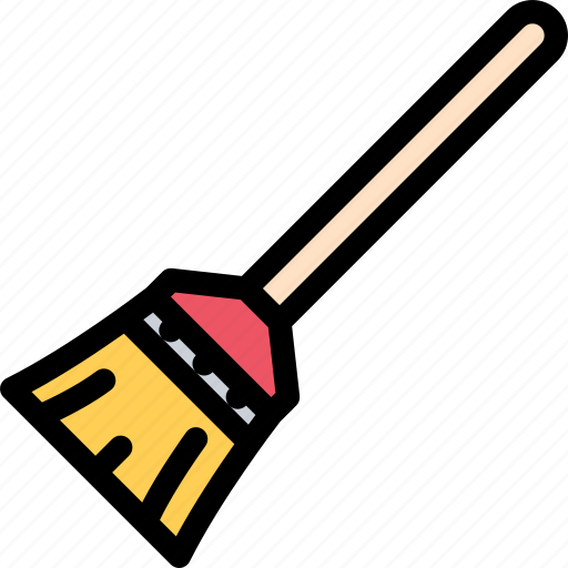 Broom, cleaning, maid, profession, service, work icon - Download on Iconfinder