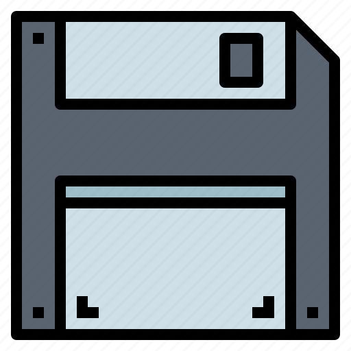 Disk, diskette, file, floppy, save icon - Download on Iconfinder