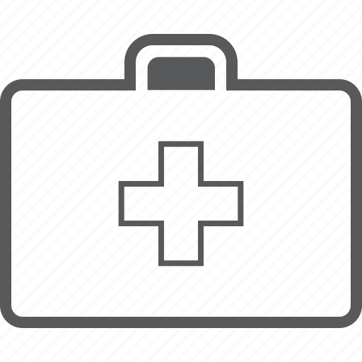 Medical, suitcase, briefcase, emergency, health, healthcare, medicine icon - Download on Iconfinder