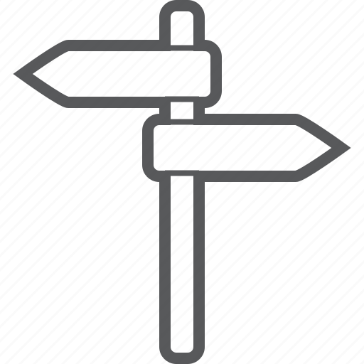 Road, sign, direction, map, navigation, road sign icon - Download on Iconfinder