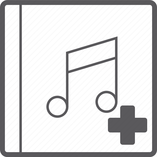 Add, cover, music icon - Download on Iconfinder