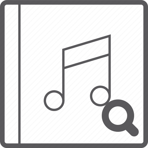 Cover, music, search icon - Download on Iconfinder