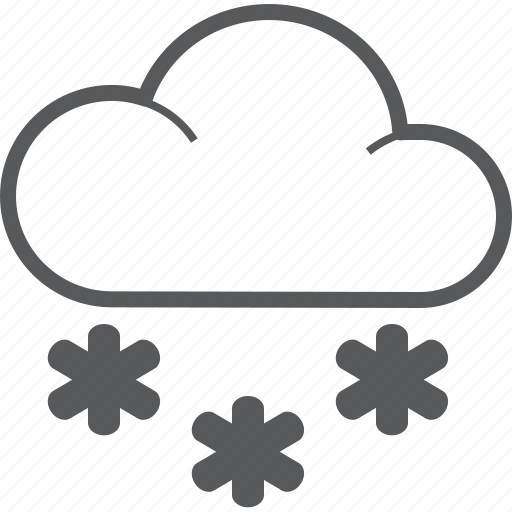 Cloud, snow, christmas, cold, rain, weather, winter icon - Download on Iconfinder