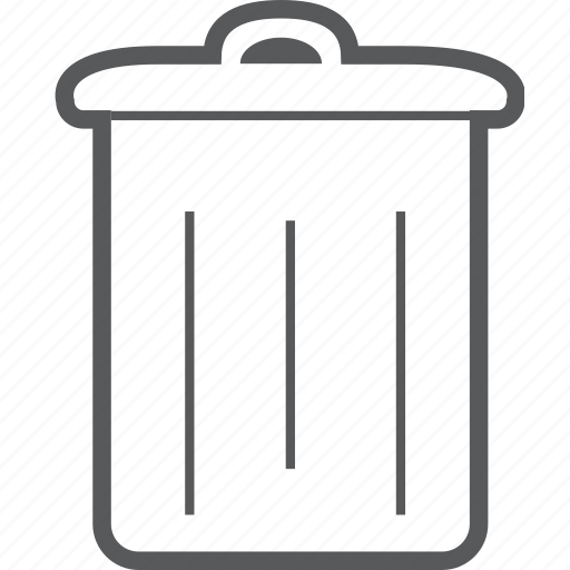 Trash, bin, delete, garbage, recycle, remove icon - Download on Iconfinder