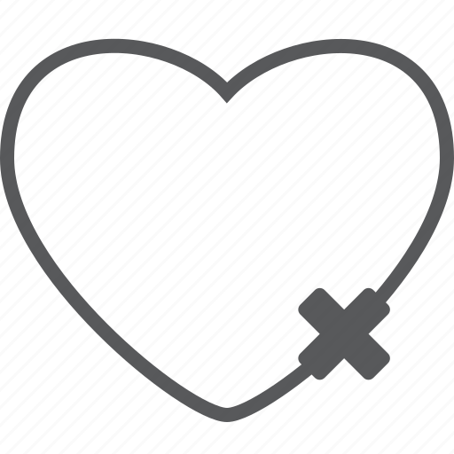 Delete, heart, cancel, close, favorite, love, remove icon - Download on Iconfinder