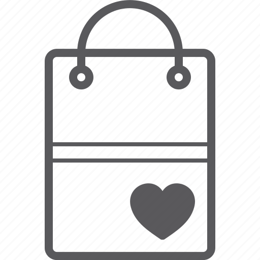Bag, heart, shopping icon - Download on Iconfinder