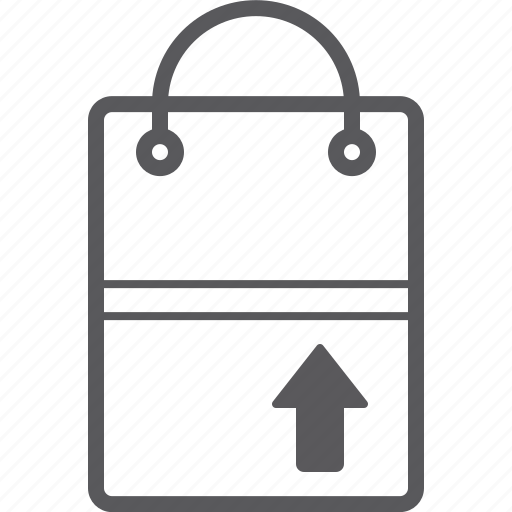 Bag, shopping, up icon - Download on Iconfinder