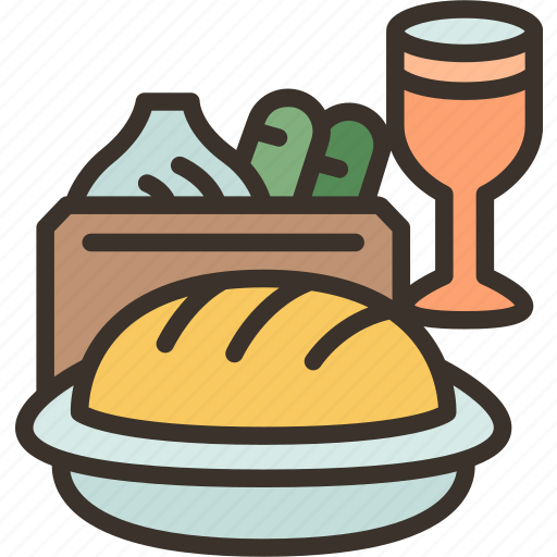 Supper, bread, food, meal, kitchen icon - Download on Iconfinder