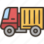 trucks, vehicle, transportation, goods, delivery 