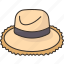 hat, panama, sombrero, straw, caribbean 