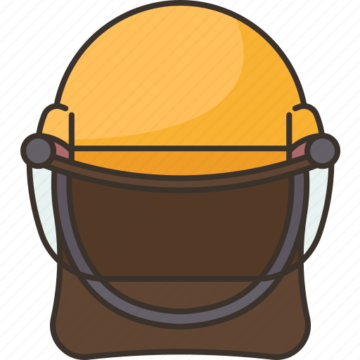 Helmet, fireman, firefighter, head, protection icon - Download on Iconfinder