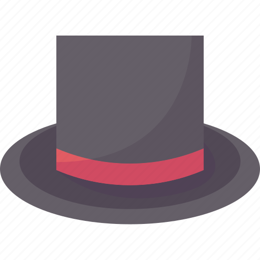 Hat, top, magician, gentleman, fashion icon - Download on Iconfinder