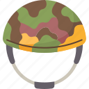 helmet, military, army, combat, camouflage