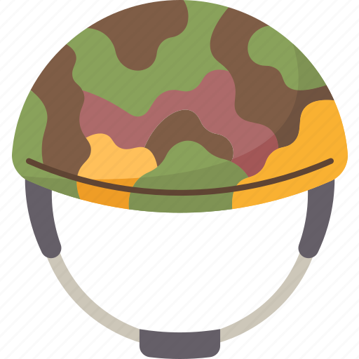 Helmet, military, army, combat, camouflage icon - Download on Iconfinder