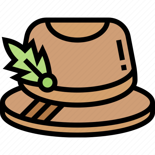 Hat, panama, straw, summer, fashion icon - Download on Iconfinder