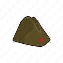 cap, clothing, forage cap, hat, head wear, military, uniform