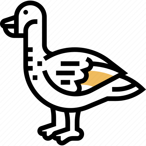 Bird, goose, nene, hawaii, animal icon - Download on Iconfinder