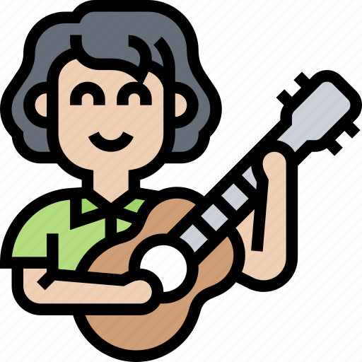 Ukulele, musician, guitar, hawaiian, instrument icon - Download on Iconfinder