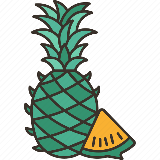 Pineapple, fruit, juicy, organic, tropical icon - Download on Iconfinder
