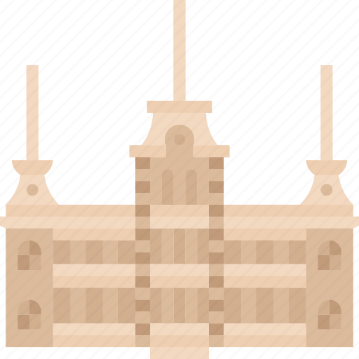 Iolani, palace, hawaii, downtown, architecture icon - Download on Iconfinder