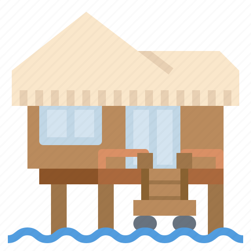 Bungalow, hawaii, home, hut icon - Download on Iconfinder