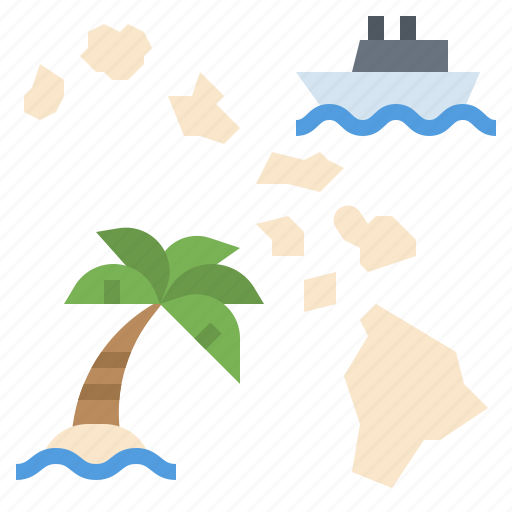 Hawaii, location, map, position icon - Download on Iconfinder