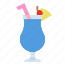 beverage, cocktail, drink, glass, hawii