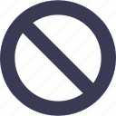 no entry, ban, forbidden, prohibited, restrict, restricted, stop sign